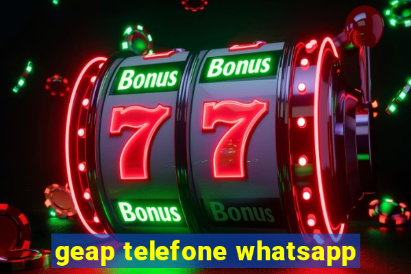 geap telefone whatsapp